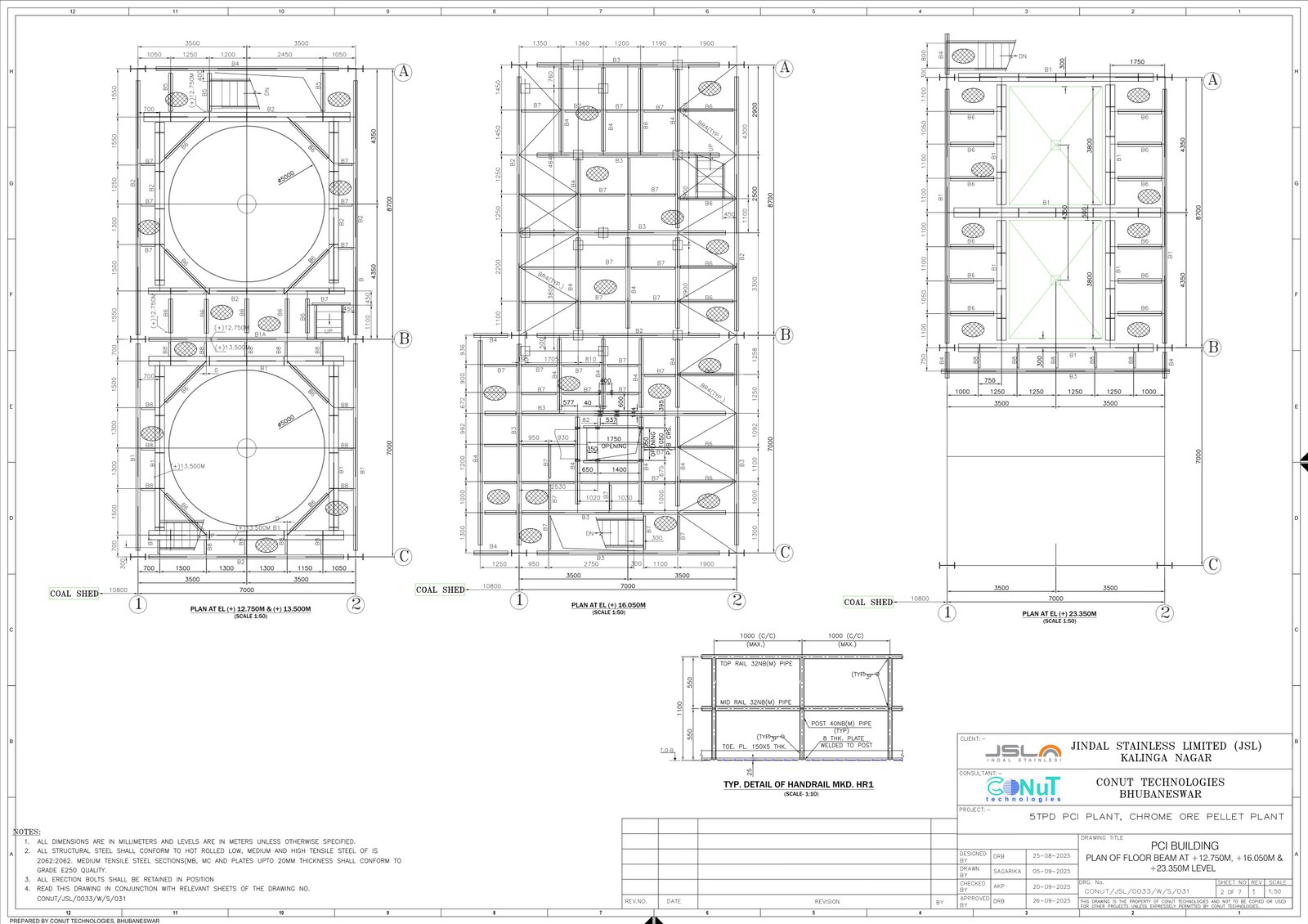 PCI,Plant Project of JSL- CT-JSL-0033